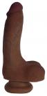 Home Grown Cock 7 inches Chocolate Brown Dildo Sex Toy Product
