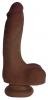 Home Grown Cock 7 inches Chocolate Brown Dildo Sex Toy Product Image 1