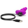 B-Vibe Triplet Anal Beads Fuchsia Purple Sex Toy Product Image 4