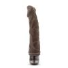 Dr Skin Vibe 6 8.75 inches Chocolate Brown Vibrating Dildo Sex Toy Product Image 2