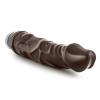 Dr Skin Vibe 6 8.75 inches Chocolate Brown Vibrating Dildo Sex Toy Product Image 3