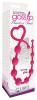 Gossip Hearts N Studs Magenta Pink Anal Beads Sex Toy Product Image 3