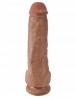 King Cock 11" Cock - Tan Sex Toy Product Image 3