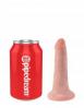 King Cock 5" Dildo - Beige Sex Toy Product Image 1