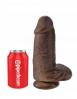 King Cock Chubby 9 inches Brown Dildo Sex Toy Product Image 4