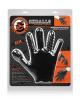 Finger F*ck Textured Glove Oxballs Black Sex Toy Product Image 4