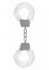 Ouch Pleasure Handcuffs Furry Cuffs White Sex Toy Product Image 1