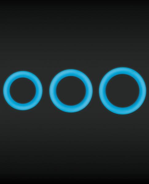 Firefly Halo Medium Cock Ring Blue Sex Toy Product