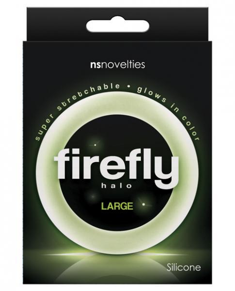 Firefly Halo Large Cock Ring Clear Sex Toy Product