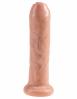 King Cock 7 inches Uncut Dildo Beige Sex Toy Product Image 2