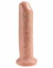 King Cock 7 inches Uncut Dildo Beige Sex Toy Product Image 1