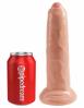 King Cock 9 inches Uncut Dildo Beige Sex Toy Product Image 3