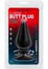Classic Butt Plug Large Black	 Sex Toy Product Image 3