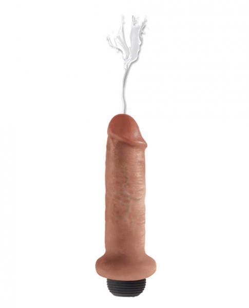 King Cock 6in Squirting Cock Tan Sex Toy Product
