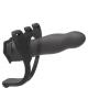 Body Extensions Be Daring Hollow Slim Dong Strap On Set Black Sex Toy Product Image 3