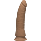 The D Slim Thin D 7 inches Ultraskyn Brown Dildo Sex Toy Product