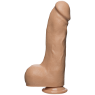 The D Master D 10.5 inches Dildo with Balls Firmskyn Beige Sex Toy Product