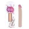 The Magnificent Eleven Penis Extension Dong Beige  Sex Toy Product Image 3