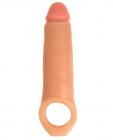 Jock Enhancer 2 inches Extender With Ball Strap Beige Sex Toy Product