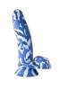 Major Dick Commando Dong 7.25 inches Blue Camo Sex Toy Product Image 1
