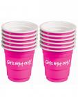 Girls Night Out Bachelorette Party Shot Glasses 12 Pack Sex Toy Product