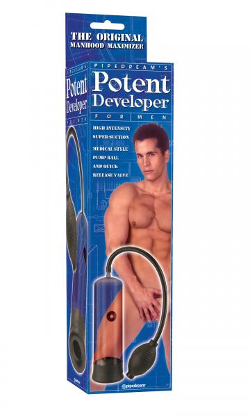 Potent Developer Clear Penis Pump Sex Toy Product