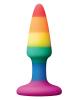 Colours Pride Edition Pleasure Plug Mini Rainbow Sex Toy Product Image 1