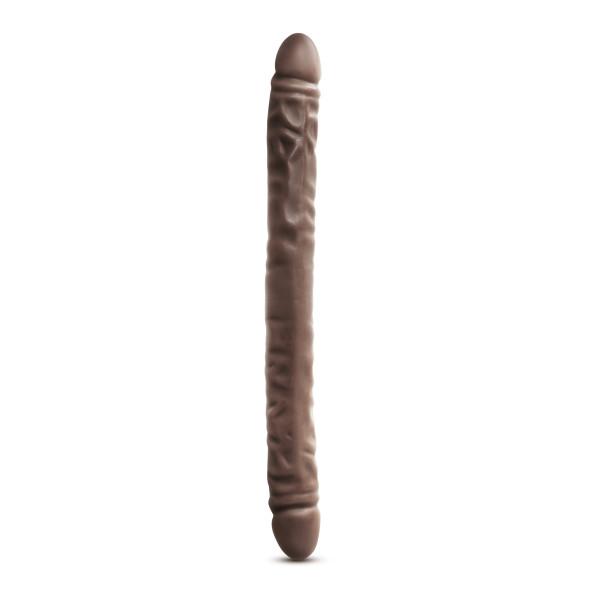 Dr Skin 18 inches Double Dildo Brown Sex Toy Product