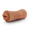 M For Men Isabella Mocha Tan Mouth Stroker Sex Toy Product Image 2