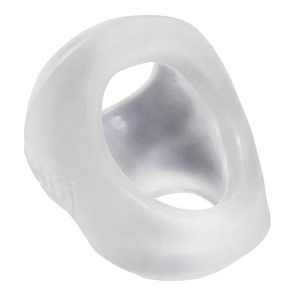 Hunkyjunk Clutch Cock & Ball Sling Ice Clear Sex Toy Product