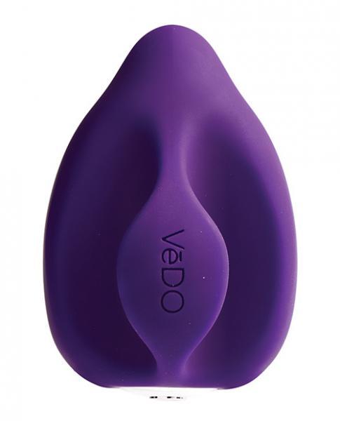 Vedo Yumi Rechargeable Finger Vibe - Deep Purple Sex Toy Product