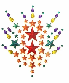 Neva Nude Crystal Pasties Pride Tribe Cleavage Sex Toy Product