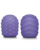 Le Wand Petite Silicone Texture Covers Violet Pack Of 2 Sex Toy Product Image 1