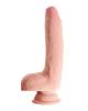 King Cock Triple Density 9 inches Cock Beige Dildo Sex Toy Product Image 1