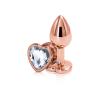 Rear Assets Rose Gold Heart Small Clear Sex Toy Product Image 1