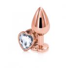 Rear Assets Rose Gold Heart Medium Clear Sex Toy Product