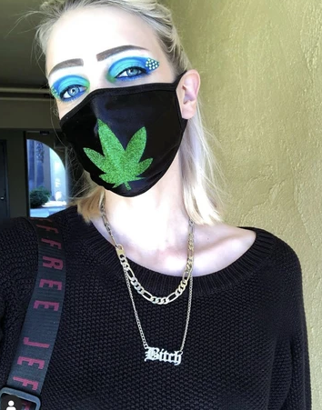 Neva Nude Face Mask Dope Af Weed Sex Toy Product