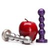 Planet Dildo  4 Balls - Midnight Purple Sex Toy Product Image 2