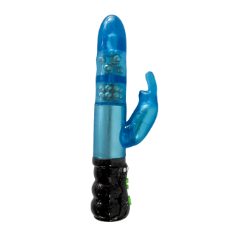 Unique Dual Rotation Rabbit- Blue Sex Toy Product