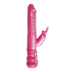Unique Throbbing Rabbit- Pink Sex Toy Product