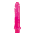 Vibrating Jelly Dong- Pink Sex Toy Product