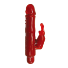 7.5" Bath Time Bunny- Red Sex Toy Product