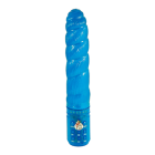 Neo Jel Corkscrew Vibrator Blue Sex Toy Product
