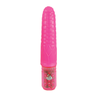 Neo- Jel Textured Vibe- Pink Sex Toy Product