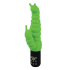 Crafty Caterpillar Rabbit Vibrator Green Sex Toy Product
