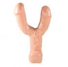 Double Wham-Me - Flesh Sex Toy Product