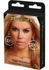 Sexy Rhinestone Doorknocker Earrings 2 Inches Sex Toy Product