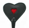 Heart Tip Crop Black with Red Detail Sex Toy Product Image 3