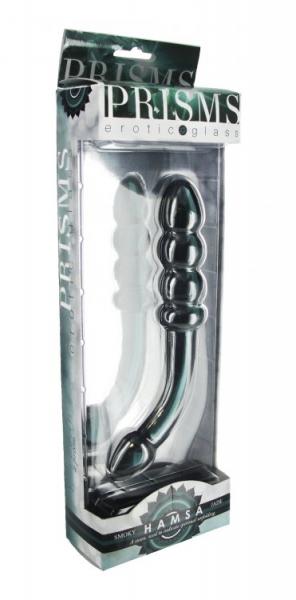 Hamsa Glass Dildo Smoky Jade Sex Toy Product