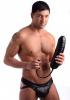 XXL Inflatable Dildo 12.5 inches Black Sex Toy Product Image 4